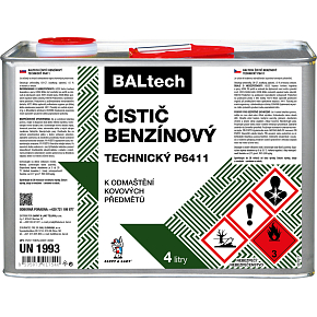 BALTECH techniczny benzynowy środek czyszczący P6411, 4 l