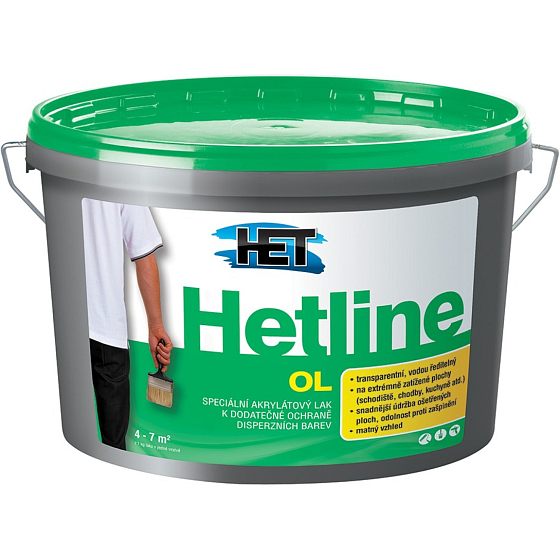 Het Hetline OL lak do ochrony kolorów, 1 kg