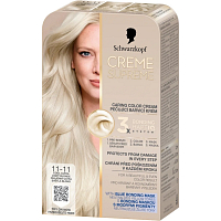 Schwarzkopf Creme Supreme farba do włosów 11-11 chłodny ultra jasny blond 60 ml