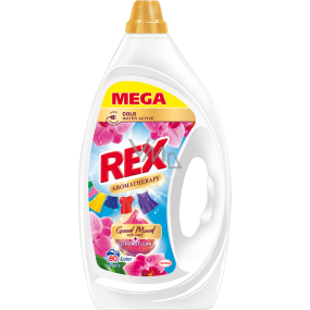 REX żel do prania Aromatherapy Orchid Color 80 prań, 3,6l REX żel do prania Aromatherapy Orchid Color 80 prań, 3,6l
