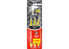 Colgate Zig Zag Charcoal szczoteczka do zębów, medium, 3 szt.