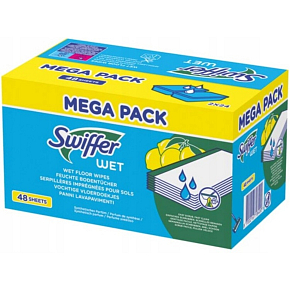 Swiffer nawilżane ściereczki do podłóg Citrus Fresh, 48 szt.