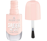 Essence lak na nehty Gel nail Colour 04 Sheer Me Out, 8 ml