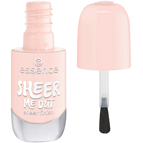 Essence lak na nehty Gel nail Colour 04 Sheer Me Out, 8 ml Essence lak na nehty Gel nail Colour 04 Sheer Me Out, 8 ml