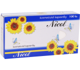 Nicol 2-warstwowe chusteczki papierowe w pudełku, 100 sztuk