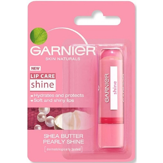 Garnier Skin Naturals Shine hydratační balzám na rty 4,7 ml