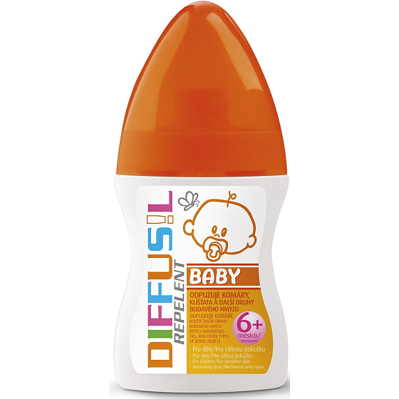 Diffusil Baby Repelent rozprašovač pro děti 100 ml