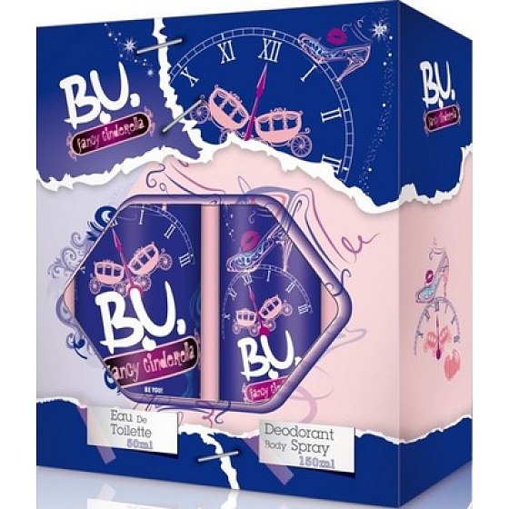 B.U. Fancy Cinderella toaletní voda 50 ml + deodorant sprej 150 ml, pro ženy dárková sada