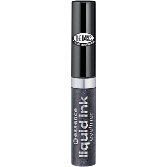 Essence Liquid Ink Eyeliner inkoustové oční linky 03 Steel The Grey 3 ml