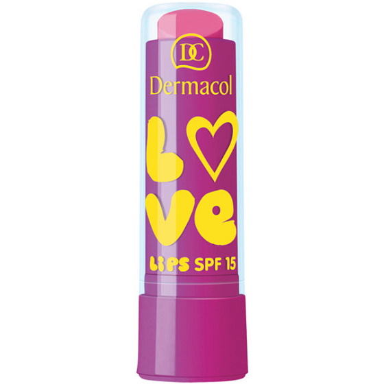 Dermacol Love Lips SPF15 balzám na rty 10 Grape 3,5 ml