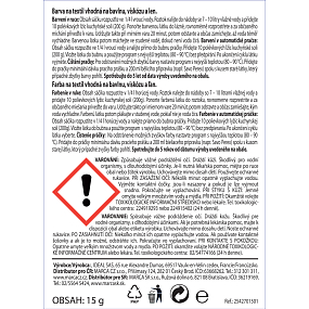 Ideal Duha fialová, barva na textil na bawełnę, wiskozę i len, na 300 g tkaniny, 15 g