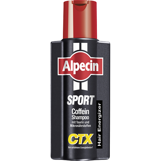 Alpecin CTX Sport Coffein Kofeinový šampon proti vypadávání a růst vlasů 75 ml