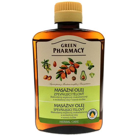 Green Pharmacy Ujędrniający olej do ciała i masażu 200 ml