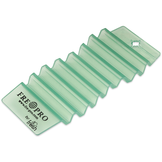 Fre Pro Hang Tag Okurka a meloun interiérová vůně, osvěžovač, víceúčelový vonný závěs zelený 13,5 x 6,2 x 1,2 cm 35 g