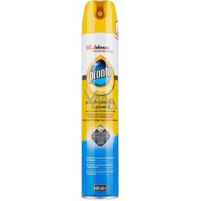 Pronto Multi Surface Cleaner aerosol proti prachu, antistatický čisticí a lešticí přípravek 400 ml Pronto Multi Surface Cleaner aerosol proti prachu, antistatický čisticí a lešticí přípravek 400 ml