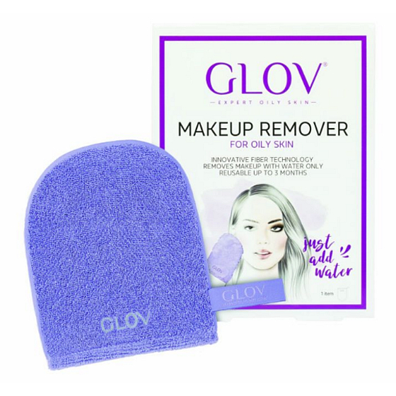 Glov Makeup Remover for Oily Skin rękawice do demakijażu dla tłustej i problematycznej cery 1 sztuka