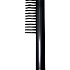 Hřeben plastový s rukojetí 19,5 cm černý