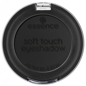 Essence Soft Touch mono cieni do powiek 06 Pitch Black 2 g