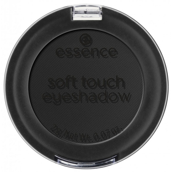 Essence Soft Touch mono cieni do powiek 06 Pitch Black 2 g