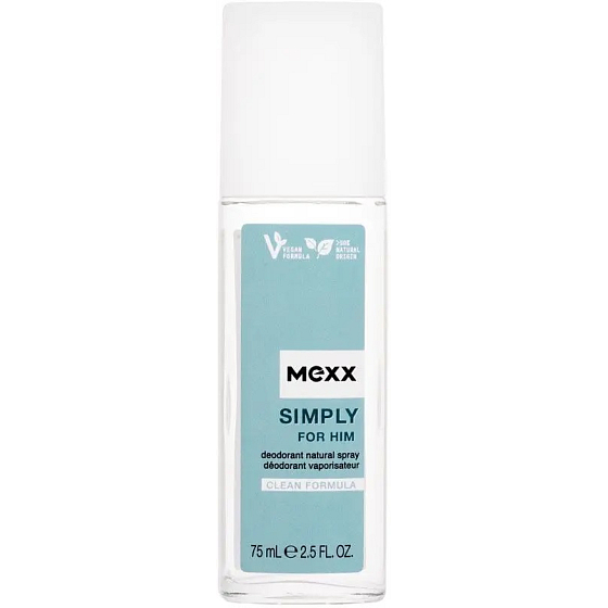 Mexx Simply for Him dezodorant w sprayu dla mężczyzn 75 ml