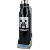 Epee Merch Minecraft stalowa termoska czarna 580 ml
