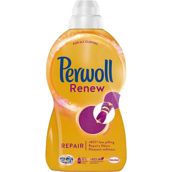 Perwoll Renew Repair żel do prania dla delikatnych tkanin 18 prań 990 ml