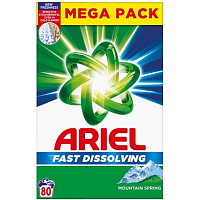 Ariel Mountain Spring box proszek do prania kolorów 80 prań 4,4 kg