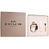 Coach Woman Eau de Parfum woda perfumowana 90 ml + woda perfumowana 7,5 ml + mleczko do ciała 100 ml, zestaw prezentowy dla kobiet