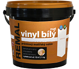 REMAL Vinyl biały mat farba zmywalna na ścianę 1 kg