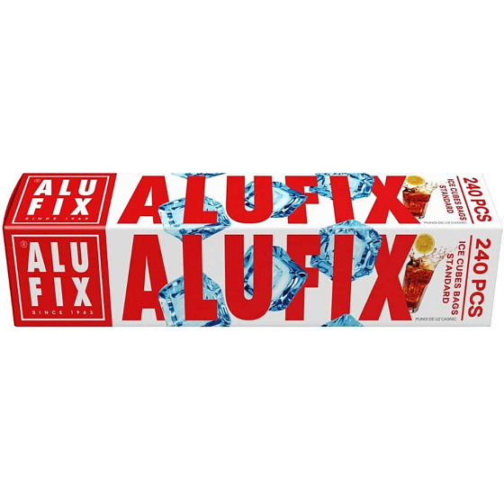 Alufix torebki na kostki lodu, 240 kostek, 10 torebek
