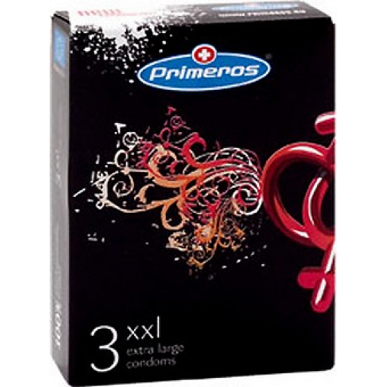 Primeros XXL kondom extra velký 3 kusy