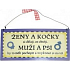 Nekupto Dřevěná cedule s citáty velká 30 x 13,5 cm 1 kus, 015