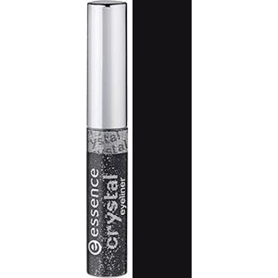 Essence Crystal Eyeliner krystalové oční linky 02 Black Star 4 ml