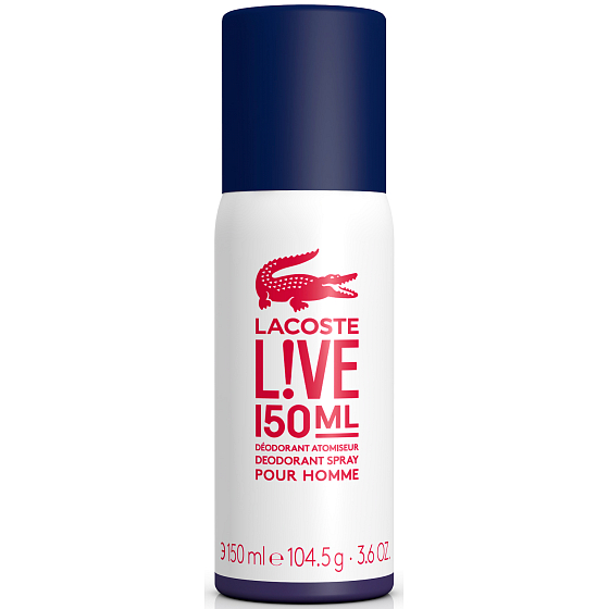 Lacoste Live pour Homme deodorant sprej pro muže 150 ml