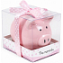 Albi Pokladnička prasátko malé Pro maminku růžová 7 cm × 6,5 cm × 7,3 cm
