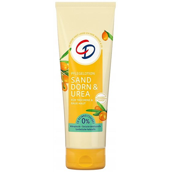 CD Sanddorn - Rakytník regenerační, hojivé tělové mléko pro suchou a citlivou pokožku mm 250 ml