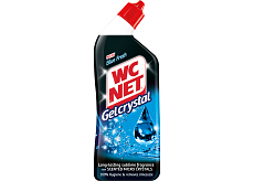 WC NET Gel Crystal Niebieski Świeży Żel WC, 750 ml