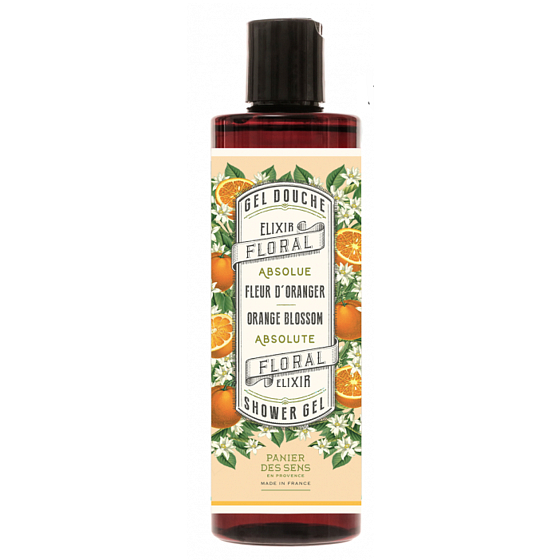 Panier des Sens Pomerančový květ vyživující sprchový gel 250 ml