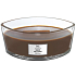 WoodWick Humidor - Pouzdro na doutníky vonná svíčka s dřevěným širokým knotem a víčkem loď 453 g