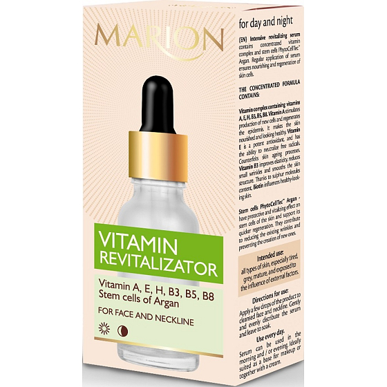 Marion Vitamin Revitalization Serum vitamínové revitalizační pleťové sérum 20 ml