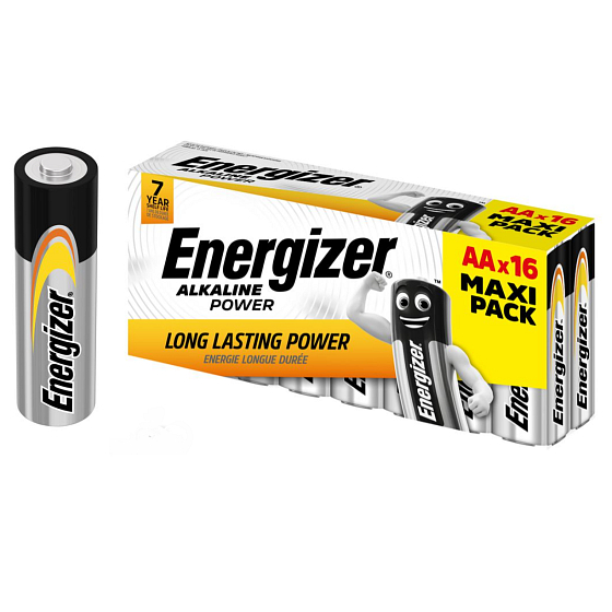 Energizer AA / LR6 Alkaline Power baterie 16 kusů