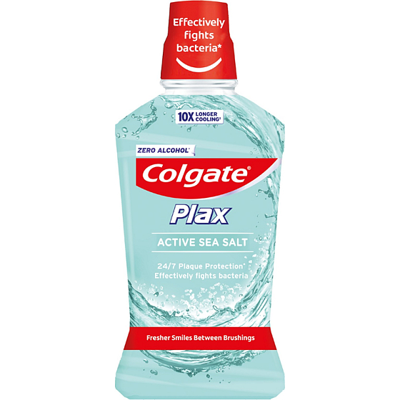 Colgate Plax Active Sea Salt ústní voda 500 ml
