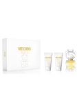 Moschino Toy 2 woda perfumowana dla kobiet 50 ml + mleczko do ciała 50 ml + żel pod prysznic 50 ml, zestaw prezentowy dla kobiet