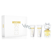 Moschino Toy 2 woda perfumowana dla kobiet 50 ml + mleczko do ciała 50 ml + żel pod prysznic 50 ml, zestaw prezentowy dla kobiet