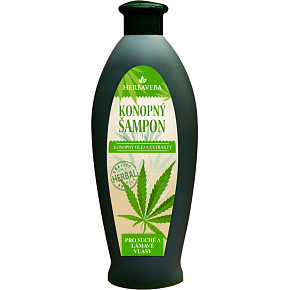 Herbavera konopny szampon do suchych i lamliwych wlosów, 550 ml Herbavera konopny szampon do suchych i lamliwych wlosów, 550 ml
