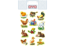 OVO transfery na jajka tradycyjne, 12 wzorów, 1 arkusz