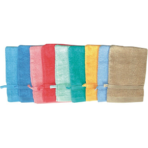 AbellA Myjka froté kolorowa różne kolory, 21 × 14 cm, 1 sztuka