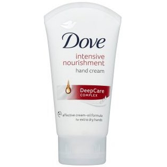 Dove Nourishment Intensive výživný krém na ruce pro velmi suchou pokožku 75 ml