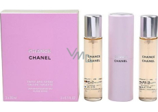 Chanel Chance woda toaletowa komplet dla kobiet 3 x 20 ml