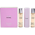 Chanel Chance woda toaletowa komplet dla kobiet 3 x 20 ml
